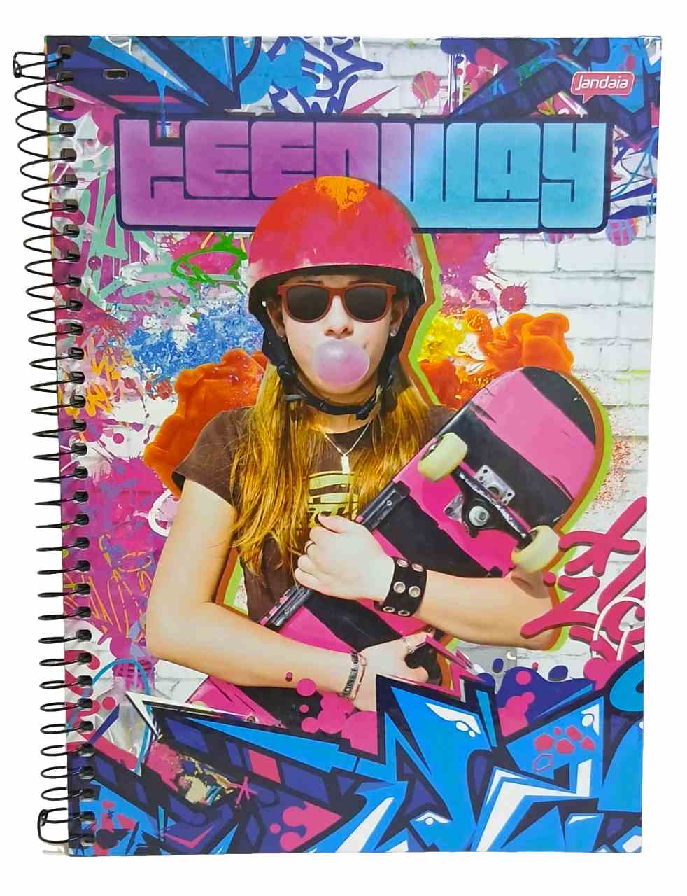 CADERNO C.D. 1X1 TEEN WAY